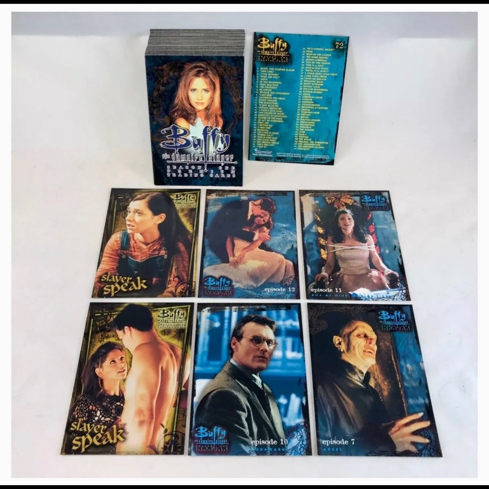 Buffy The Vampire Slayer season 1 trading card set 1998 - Picture 2 of 2